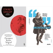 Alfa Yayınları Cevapsız Kalan Telgraf + Montaigne