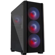 Hello Papana Frısby FC-9440G 650W 80+ 4x Rgb Fan Mesh Gamıng Kasa