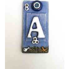 Özel Tasarım Seramik A Kapı Numarası Kapı Önü Aksesuar