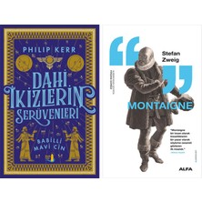 Alfa Yayınları Dahi Ikizlerin Serüvenleri - Babilli Mavi Cin + Montaigne