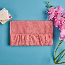 Matmel Soft Fırfırlı El Havlusu - Gülkurusu - 30X50 cm