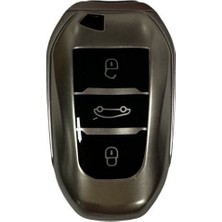 Space Füme Anahtar Kabı 2008-3008-4008-5008 Uyumlu / SYPD80-8