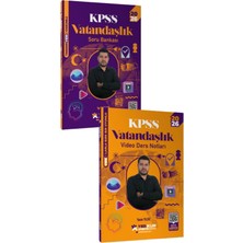 2026 Kpss Atölye Genel Kültür Vatandaşlık Video Çözümlü Soru Bankası+Video Ders Notları-2 Kitap-Set