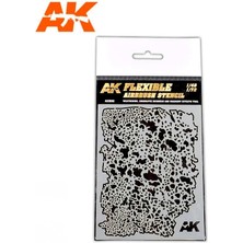 Ak Interactive AK 9080 1/48,1/72 Esnek Boya Şablonu