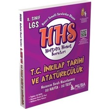 Muba Yayınları 1422 - 8.Sınıf İnkılap Tarihi Haftalık Hasat Soruları (HHS)