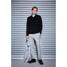 DeFacto Tailored Regular Fit Düz Paça Penye Pantolon F1738AX25WN