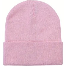 Abarta Unisex Triko Örgü Spor Katlamalı Bere Standart