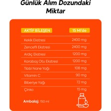 Dr. Henri Elidef Plus, Vitamin C, Çinko, Zencefil Ekstraktı, Takviye Edici Gıda 150 ml Şurup