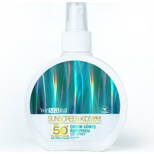 Wemara Çocuklar Için Güneş Koruyucu Süt Sprey Spf 50+ 150 ml 2 Adet