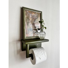 Marghe Ahşap Tuvalet Kağıtlığı – Pinterest Design, Duvara Monte, 13×20 cm Vernikli