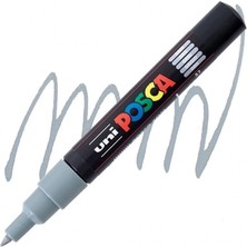 Uniball Posca 0.7 Su Bazlı Boyama Markörü Gri- (Uni-Pc-1m ) (N)