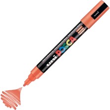 Uniball Posca (1.8-2.5) Su Bazlı Boyama Markörü Turuncu ( N ) (Uni-Pc-5m)
