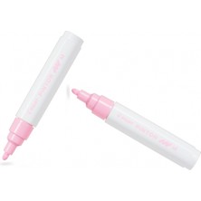 Pilot Pılot Pintor (M) Yuvarlak Uç Pastel Pembe ( Iki Adet )
