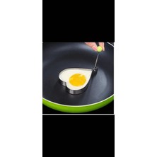Metal Kalp Omlet Krep Kalıbı