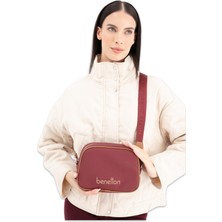 United Colors Of Benetton BNT_1648 15X20X8 Çapraz Bordo Kadın Çanta