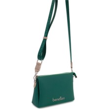 United Colors Of Benetton BNT_1671 17X23X9 Omuz Yeşil Kadın Çanta