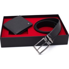 Pierre Cardin Deri Cüzdan & Kemer İkili Set Hediye Seçeneği PC100F-2361A41 Şık Tasarım