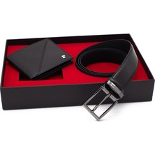 Pierre Cardin Deri Cüzdan & Kemer Ikili Set PC2209K-2044C2G