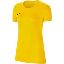 Nike Bayan T-Shirt Dry Park VII Sarı Renk Dri-FIT Teknolojisi ile Rahat ve Nefes Alabilir