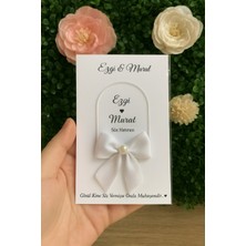 YD Shop Uv Baskı Pleksi Magnet Söz, Nişan, Nikah, Düğün, Kına 10 Adet
