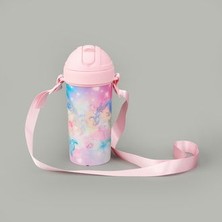 Renga Cosmo Kız Figürlü 3D Tritan Matara - Renkli - 415 ml