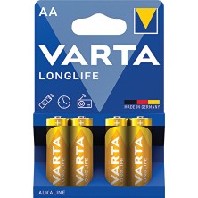 3 Adet  Varta Longlife Alkalin 4'lü Kalem Pil