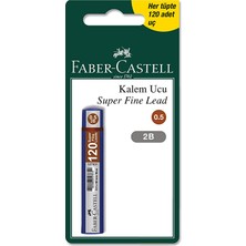4 Adet   Faber-Castell 120LI Tekli Min 0,5mm