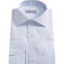 Uki Buz Mavi Comfort Fit Uzun Kol Gömlek