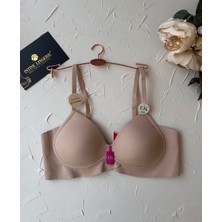 Intive Lingerie Ithal Hafif Destekli Nefes Alabilir Dikişsiz Seamless V Yaka Günlük Sütyen -508