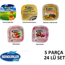Kahvaltılık Piknik Set 5 Parça (24 Lü Set)
