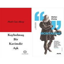 Alfa Yayınları Kaybolmuş Bir Kavimdir Aşk + Montaigne