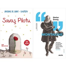 Alfa Yayınları Savaş Pilotu + Montaigne