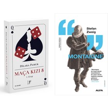 Alfa Yayınları Maça Kızı 8 - 1. Kitap + Montaigne