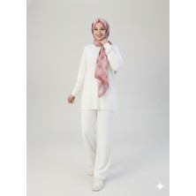 Blue Morpho Modal Kumaş Taşlı Tesettür Ikili Takım