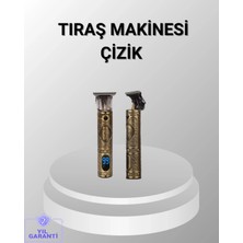 Ronanna Buğz Şarjlı Kablosuz Tıraş Makinesi – 1800 Mah Batarya, Uzun Pil Ömrü, Profesyonel Sessiz Motor