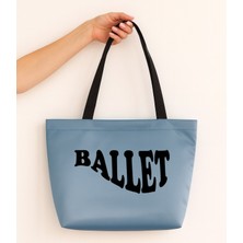 Ballet Tasarım Mat Saten Omuz Çantası