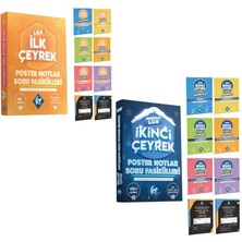 Akademi Yayınları Lgs 8. Sınıf 1. Dönem Tüm Dersler Ilk Çeyrek ve Ikinci Çeyrek Poster Notlar Soru Fasikülleri Seti