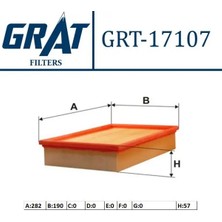 Grat 17107 Hava Filtresi 3M519601AA