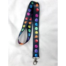 Hediyebum Renkli Gezegenler Boyun Askısı