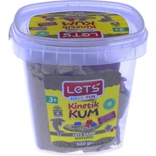 Misda Store Kinetik Kum 500 Gr. Pembe Plastik Kutu