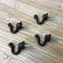 Hırdavat Kanca Askı Siyah (4 Adet)