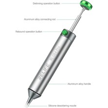 OEM Relıfe RL-084 Pro Güçlü Emiş Alüminyum Alaşımlı Lehim Sökme Emici Kalem