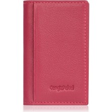 Cengiz Pakel Erkek Hakiki Deri Kartlık 2305 - Fuşya