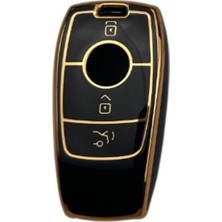 Space Metalize Anahtar Kabı Benz E-C Serisi Uyumlu / SYPD81-3