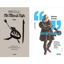 Alfa Yayınları Ah Min-El Aşk (Ciltli) + Montaigne