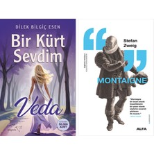 Alfa Yayınları Bir Kürt Sevdim - Veda + Montaigne