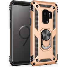 Zore Galaxy S9 Kılıf Nxxa Vega Kapak-Gold