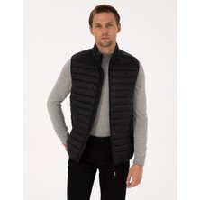 Pierre Cardin Erkek Siyah Kapitone Yelek 50313897-VR046