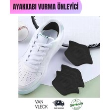 Van Vleck Ayakkabı Topuk Vurma Önleyici Ped – Sünger Yapışkanlı Konfor Pedi, Topuk Koruyucu, Kayma ve Sürtünme Önleyici