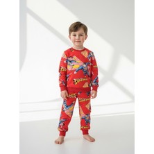 Kumrunun Dünyası Renkli Alt Üst Takım Pijama Takımı (Kalıbı Dar)